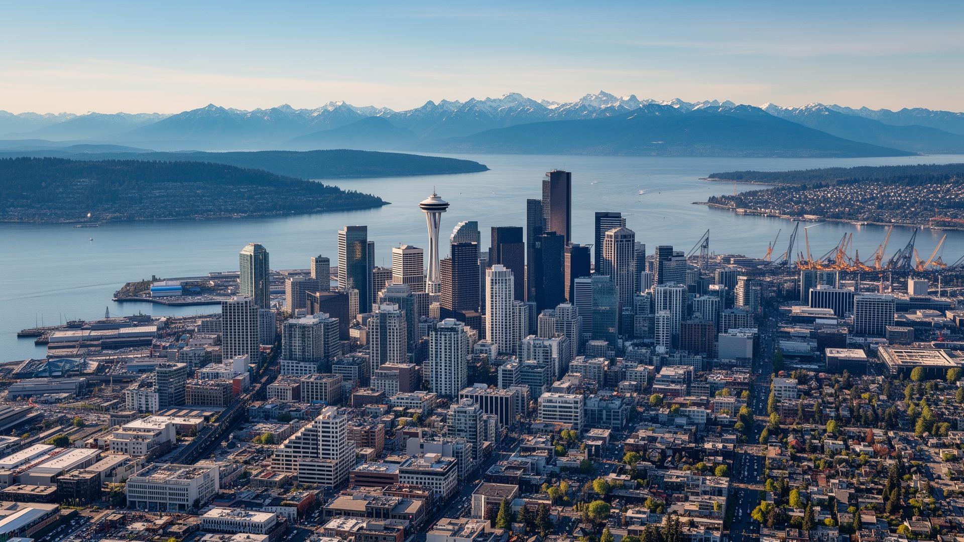Seattle Puget Sound skyline